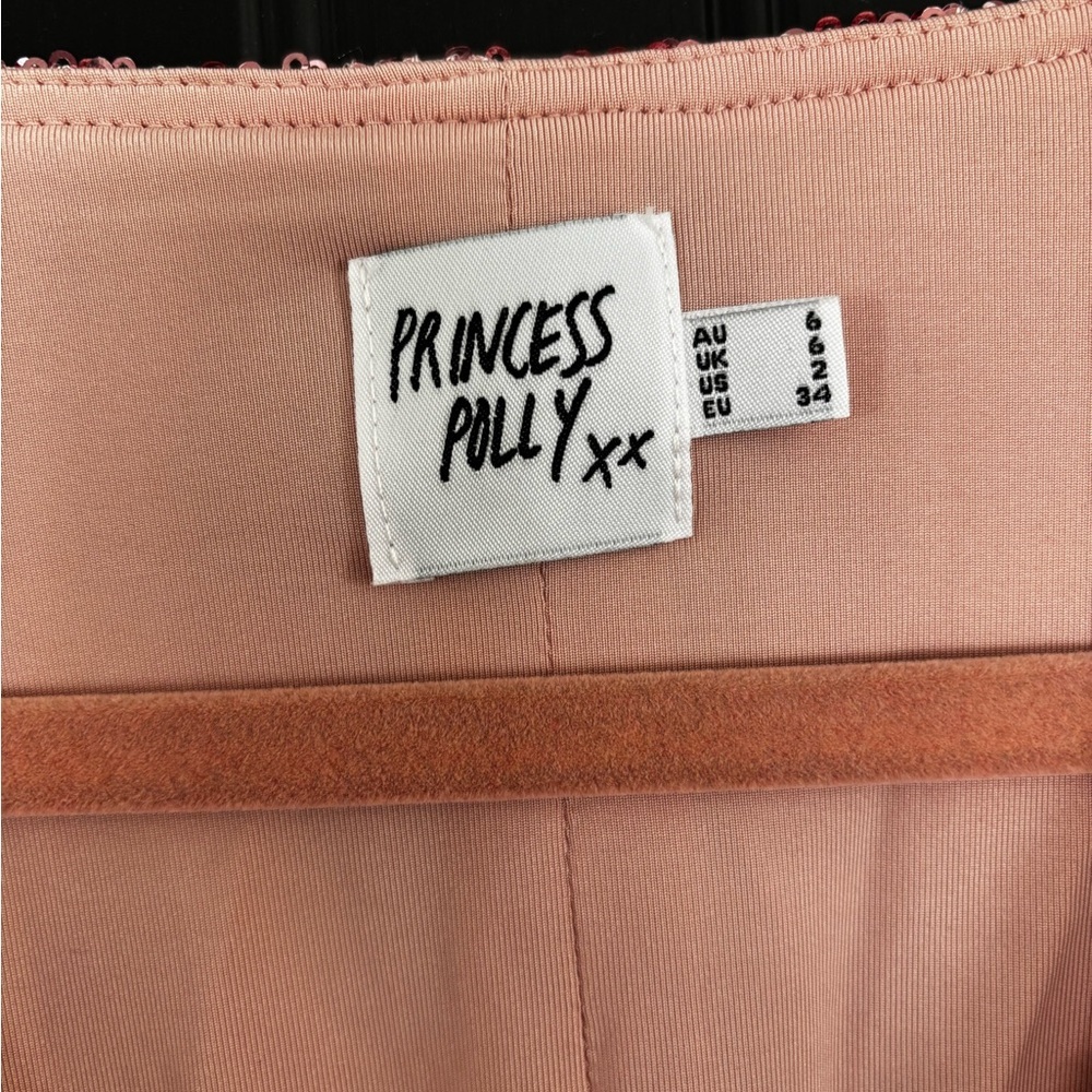 Princess Polly Pink Long sleeve mini dress - Picture 6 of 9